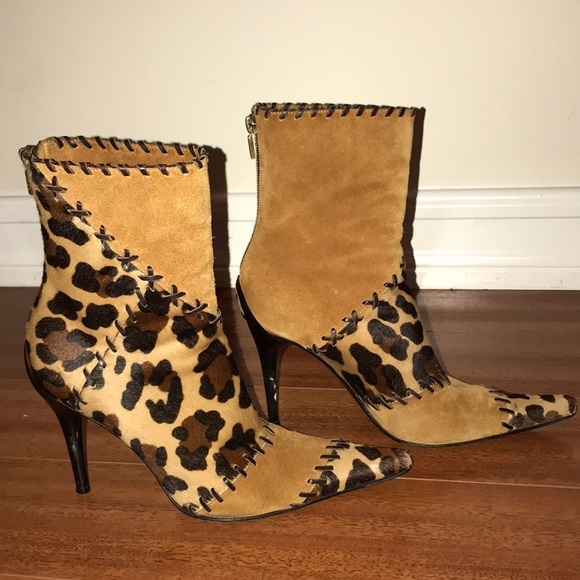Casadei Leopard Booties - Picture 3 of 6